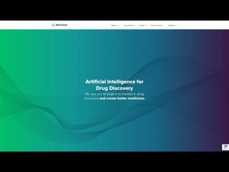 Atomwise website screenshot
